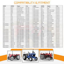 12V 2.8kW Starter fits Massey Ferguson MF-4235, MF-4270 (1997-2000)