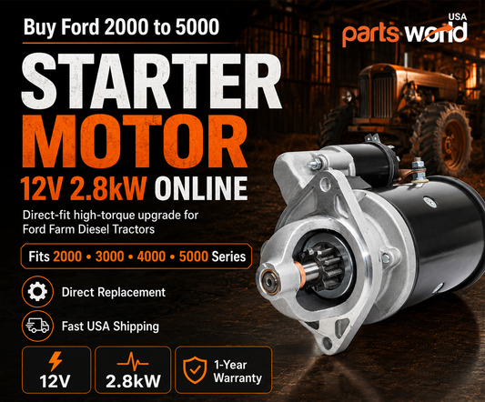 Buy Ford 2000 to 5000 Starter Motor 12V 2.8kW Online