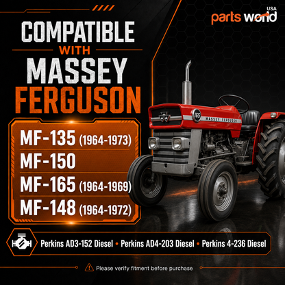 12V 2.2kW Starter Motor fits Massey Ferguson MF-135 MF-150 MF165
