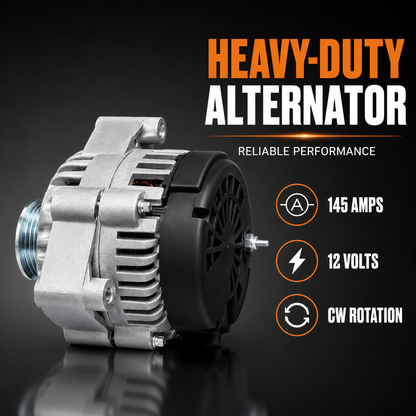 12V 145A Alternator fits GMC Sierra Chevrolet Silverado 1500 8237N
