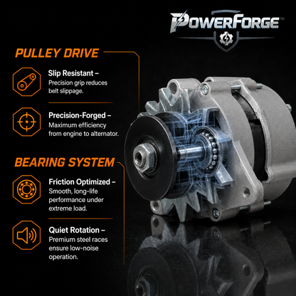 12V 55A Alternator fits Ford 455C 555C 655C(1989-1992) 3230(1990-1993)