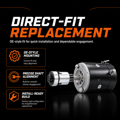6V Starter Motor fits Ford 8N, 9N, 2N (1939-1952)