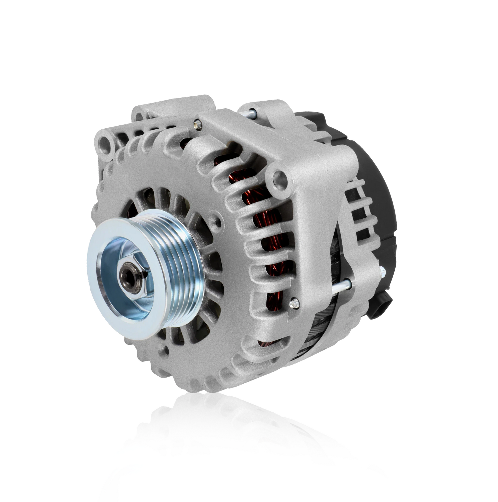  Front View of Alternator Compatible with 8302N-6G1 for Silverado 1500
