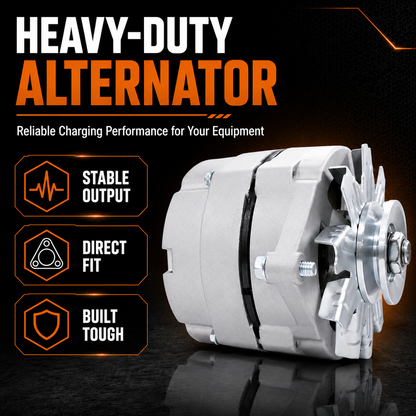12V 105A Alternator fits Chevy GMC ADR 0151, 7127 SEN, 7127-SEN-100A1G