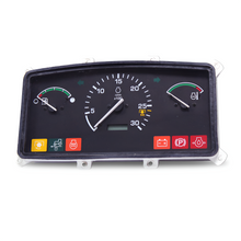 Rear view of AM122798 gauge cluster showing electrical pin layout for John Deere tractors