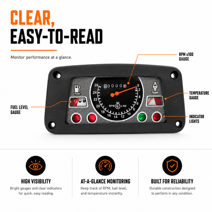 Gauge Cluster fits Ford 2610 2810 230A 340 3610 E5NN10849DA