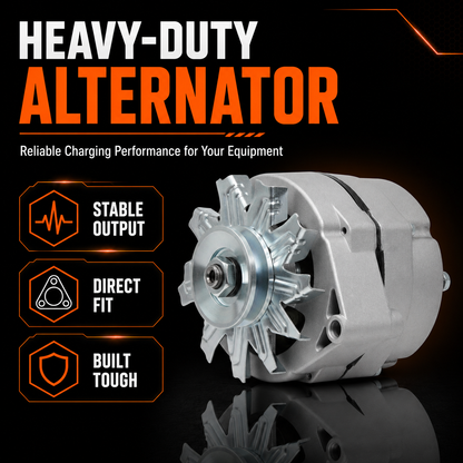 12V 63A Alternator fits CASE 453, 615, 715 (1973-1976) Buick, GMC