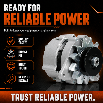 12V 55A Alternator fits Ford 455C 555C 655C(1989-1992) 3230(1990-1993)