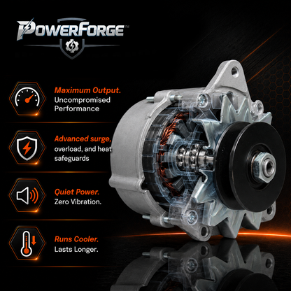 12V 55A Alternator fits Ford 455C 555C 655C(1989-1992) 3230(1990-1993)