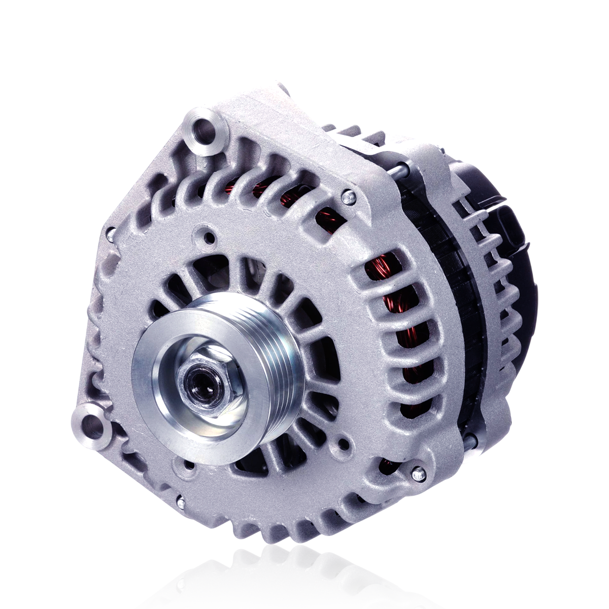  Front View of Alternator for GMC Yukon XL and Chevrolet Tahoe
