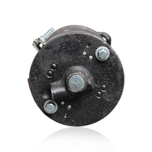 Rear mounting view of 6V starter motor for Farmall and CASE tractors
