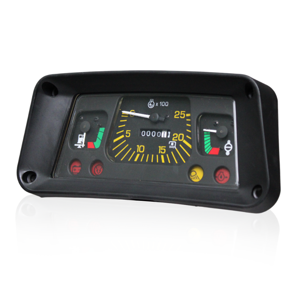  Boxed packaging of E5NN10849DA gauge cluster compatible with Ford 230A and 340 tractors
