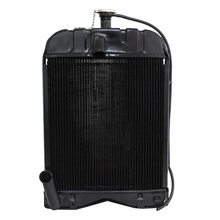 
Angled view of copper radiator for Ford 2N, 8N, and 9N models
