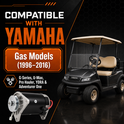 12V 15A Starter Generator fits Yamaha G16A Ultima (1996-2002)