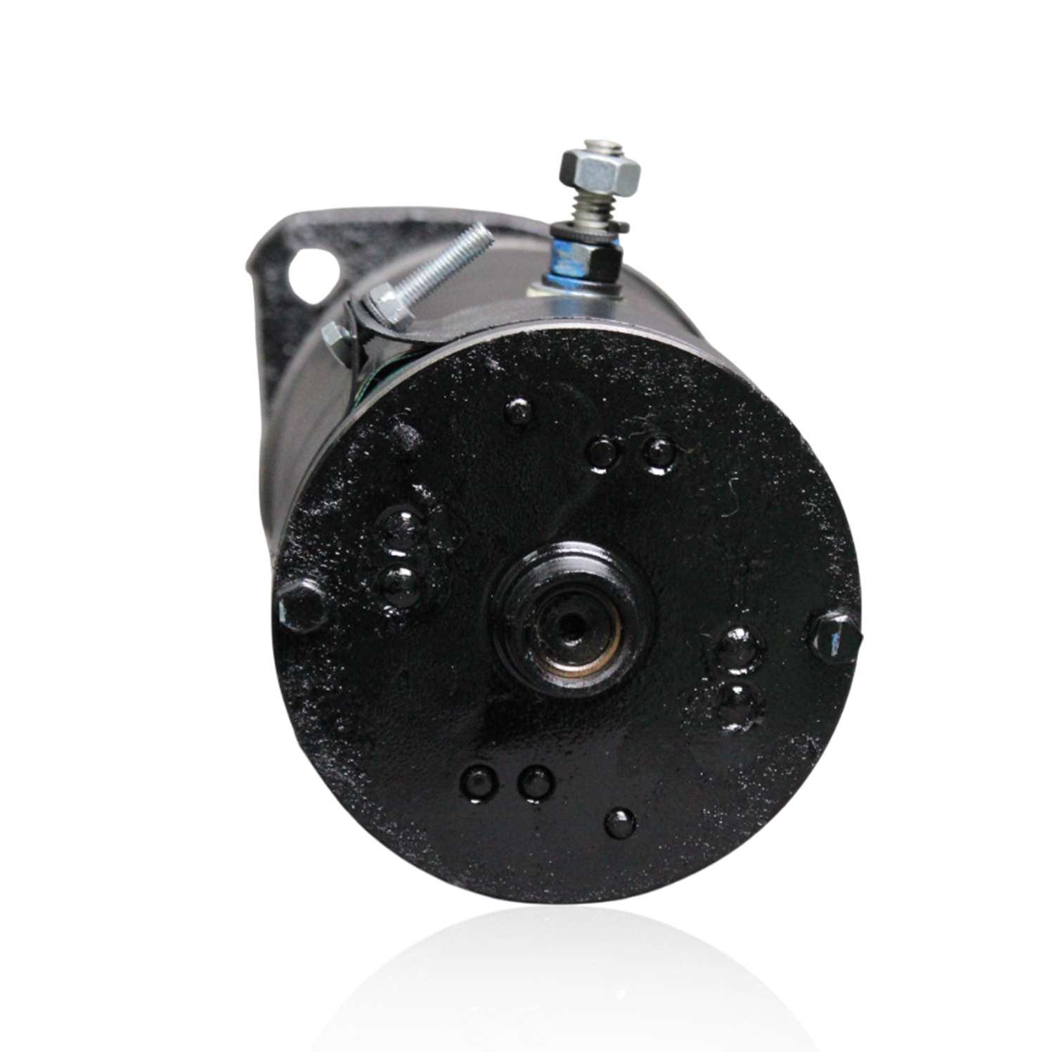 Rear view of 6V starter motor showing gear teeth – fits TO-20 TO-30
