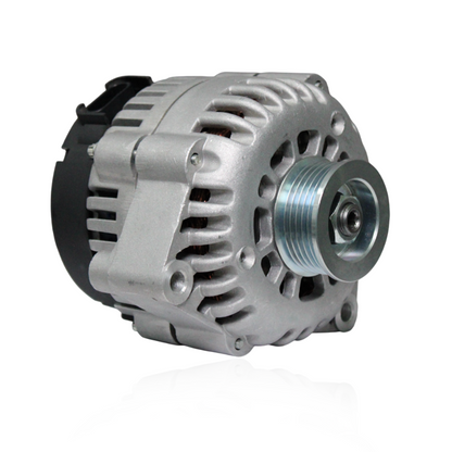 Front View of 105A Alternator for GMC and Chevy Trucks