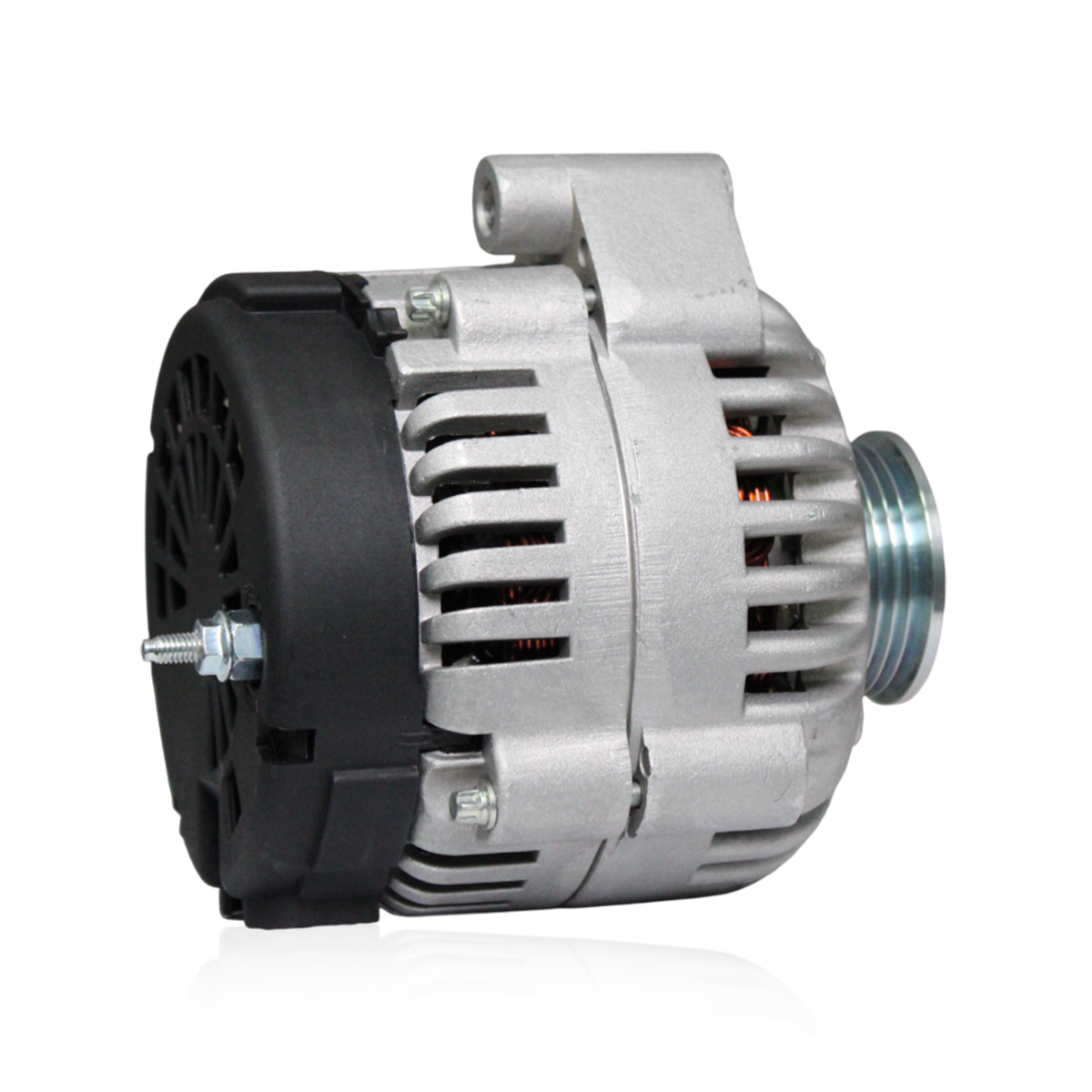  Packaged Alternator with Box Front View for Chevy Silverado and GMC Sierra