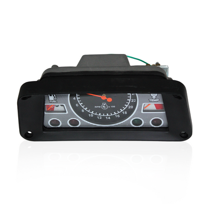 Front dial view of E5NN10849BA cluster gauge compatible with Ford 2000 to 3150 series