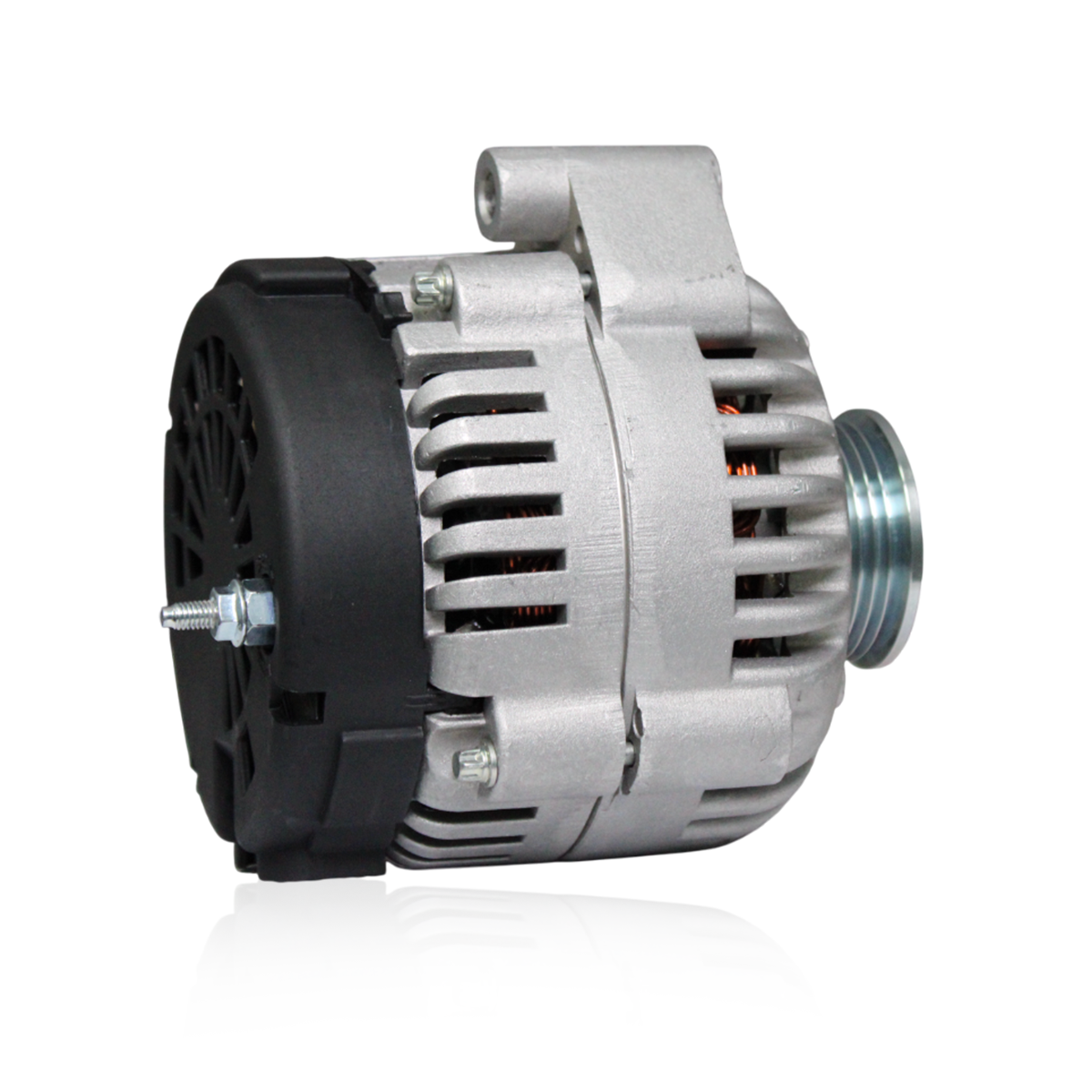 Close-Up View of Alternator Housing – Cadillac Escalade Fitment