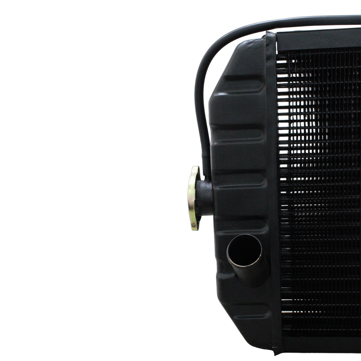  Rear side view of radiator for Kubota B6100 and B7100 series tractors