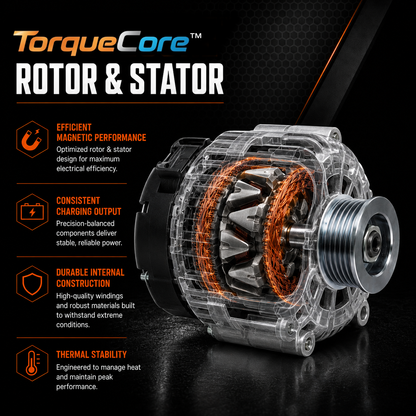 12V 145A Alternator fits GMC Yukon XL Chevrolet Tahoe Silverado 1500