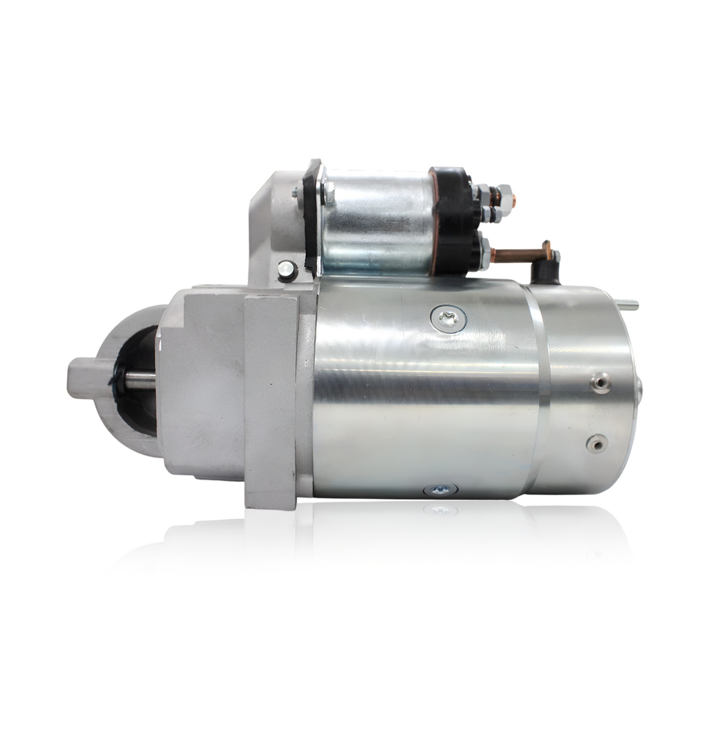 12V 1.5kW Starter Motor Side View for GMC, Chevy, Buick Vehicles