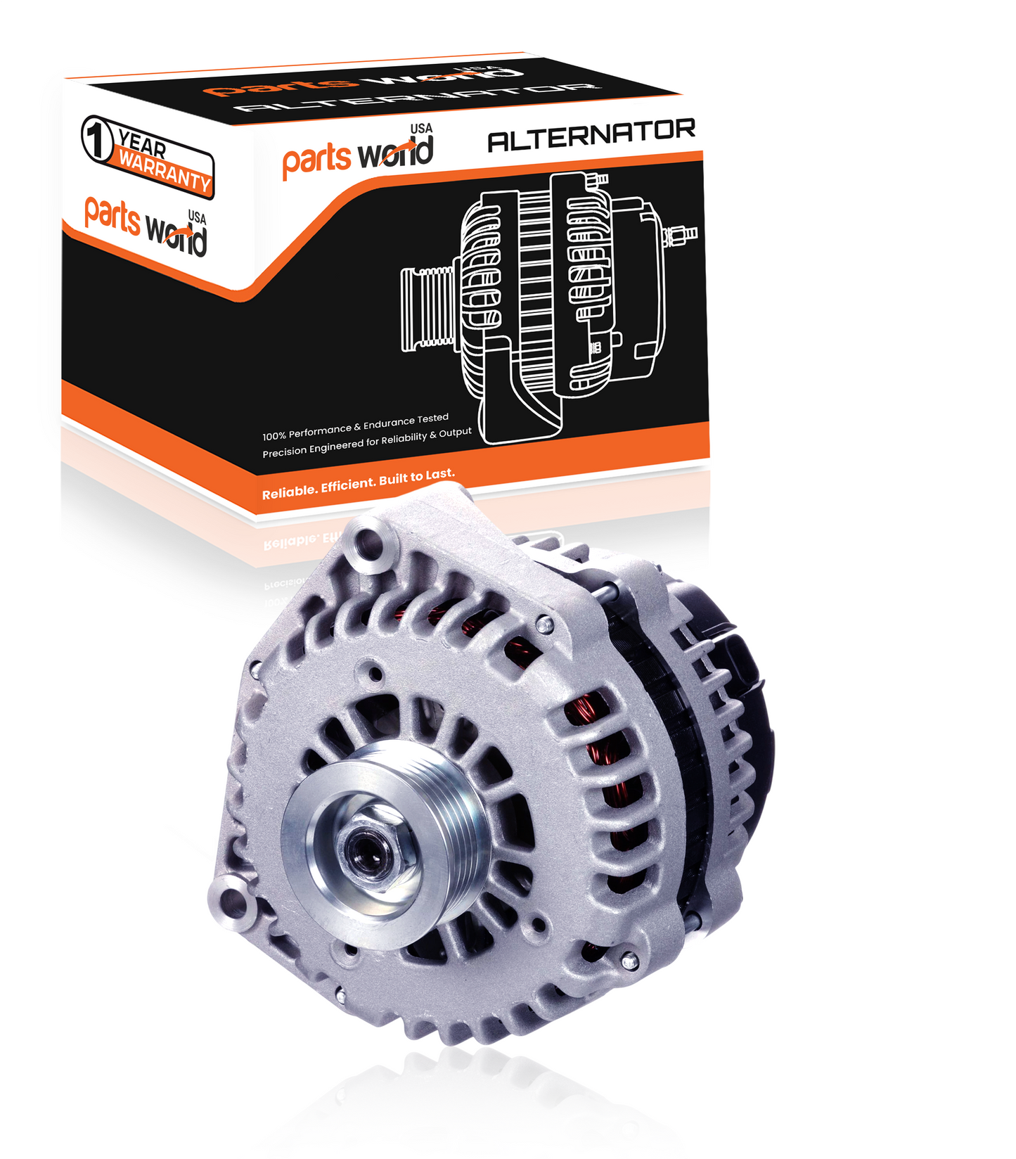 12V 145A Alternator in Packaging for GMC Yukon XL and Chevy Silverado
