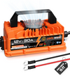 LithiumLogic™ 12V (Max 14.6V) 30A battery charger with M8 Ring Terminals