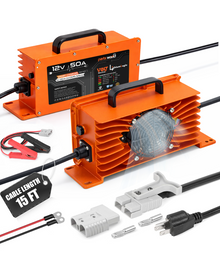 LithiumLogic™ 12V (Max 14.6V) 50A battery charger with SB50 plug