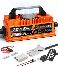 LithiumLogic™ 72V (Max 87.6V) 10A battery charger with SB50 plug