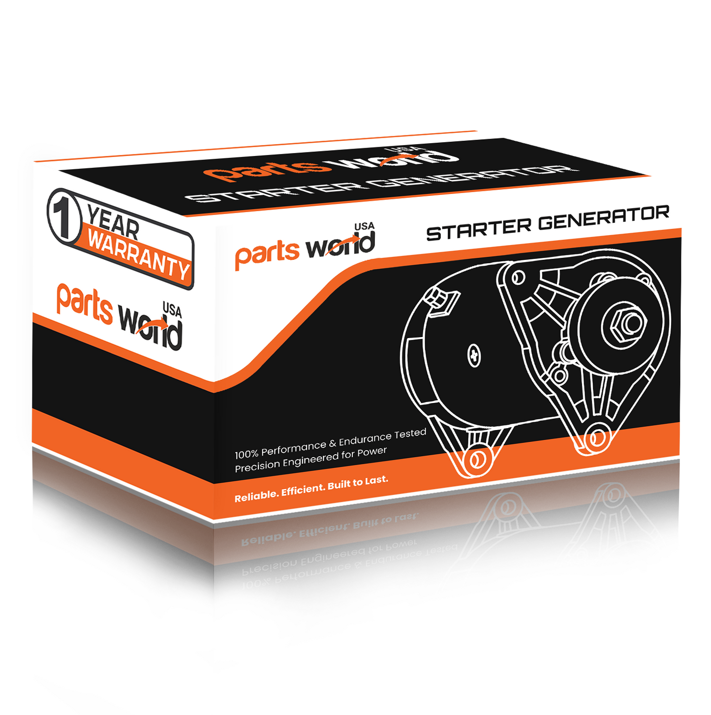 12V 15A Starter Generator fits Yamaha G16-G22, G29 (1996-Present)