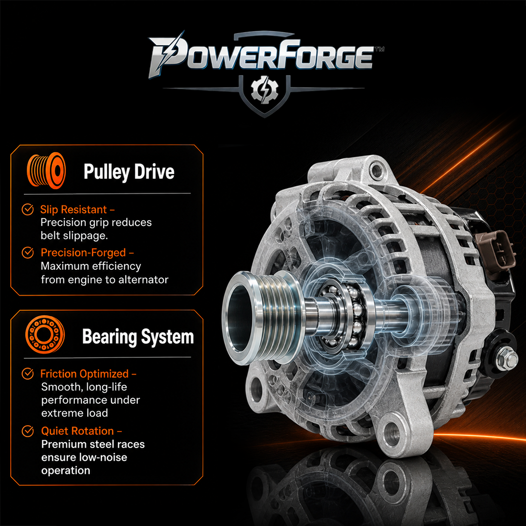 12V 150A Alternator fits Toyota Highlander 2011-2016, Sienna 2007-2016