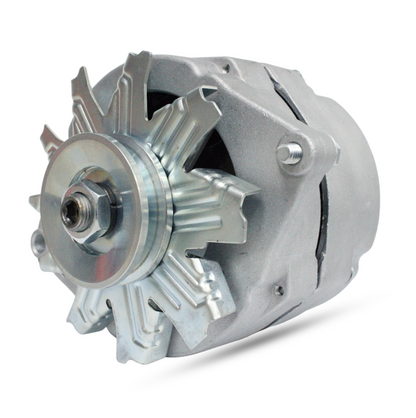  Side angle of 63A alternator for Chevrolet B60 and Case 580C
