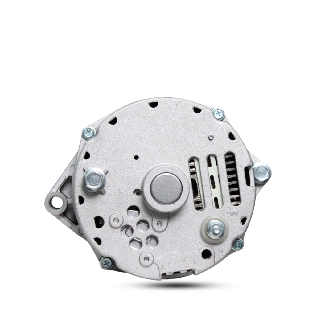Label view of product packaging for alternator used in CASE tractors