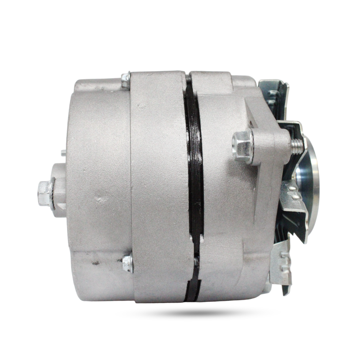 Side view of 12V 72A alternator for Allis Chalmers 7000, 7010, and FORD 296C
