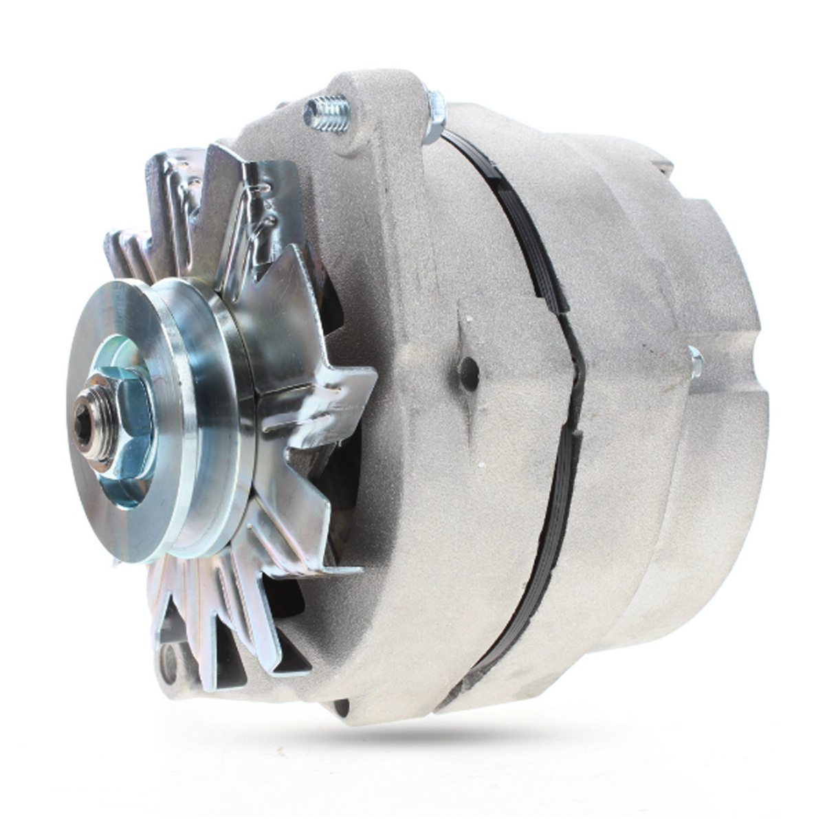 Rear View of 12V 63A Alternator – Chevy Buick C15 Compatible
