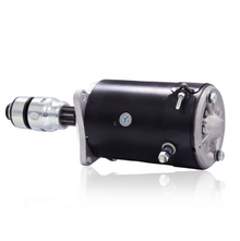  Side view of 6V starter motor compatible with Ford F-100 and F-250 tractors
