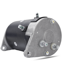 Rear mounting view of starter generator for EZ-GO TXT golf carts 1980–1993