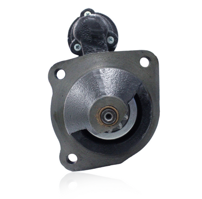Rear/back view of 12V 3kW starter for Massey Ferguson MF-290 tractors
