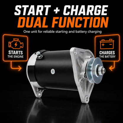 12V 23A Starter Generator fits EZ-GO Medalist & Pre-Medalist (1980-1993)