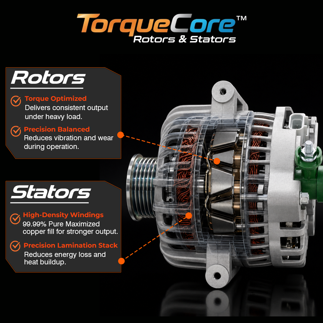 12V 110A Alternator fits Ford F-150 (2004-2008) 8318N