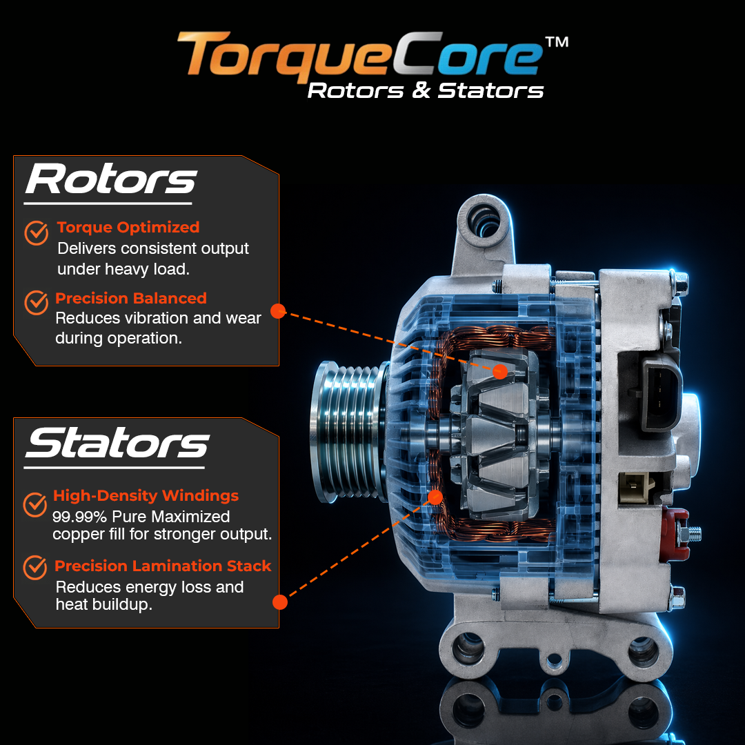 TorqueCore™ | Rotors & Stators