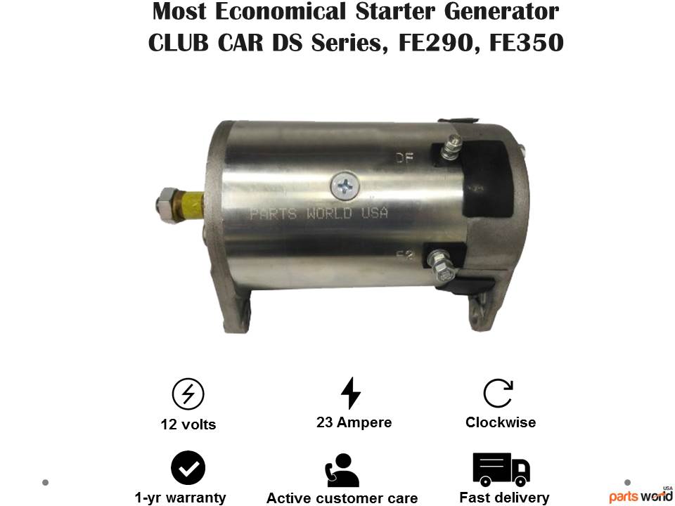 How to Buy Replacement Starter Generator for Club Car